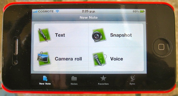 evernote for iphone