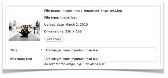 how to add alt to an image in wordpress